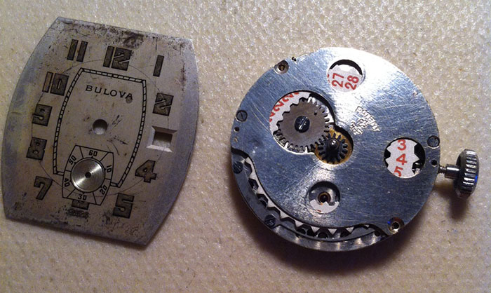 1932 Bulova 10AC Calendar watch