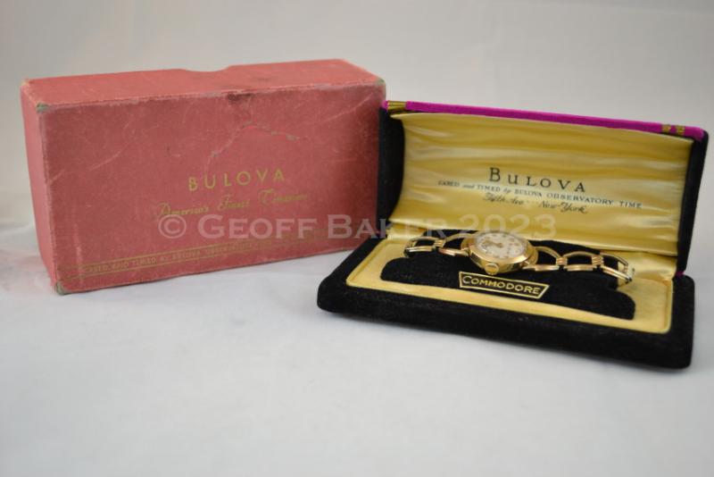 Geoffrey Baker 1935 Bulova Commodore 5 watch 5/26/2023