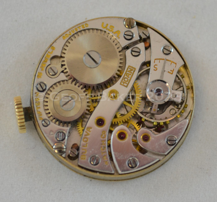 Geoffrey Baker 1935 Bulova Commodore 1 watch 5/26/2023