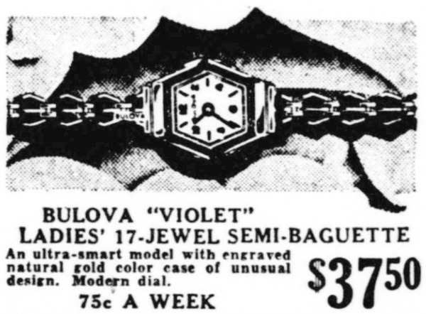1938 Bulova watch