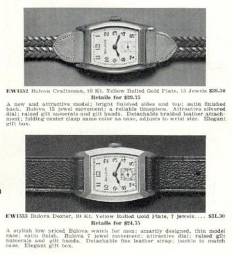 Bulova Watch advert