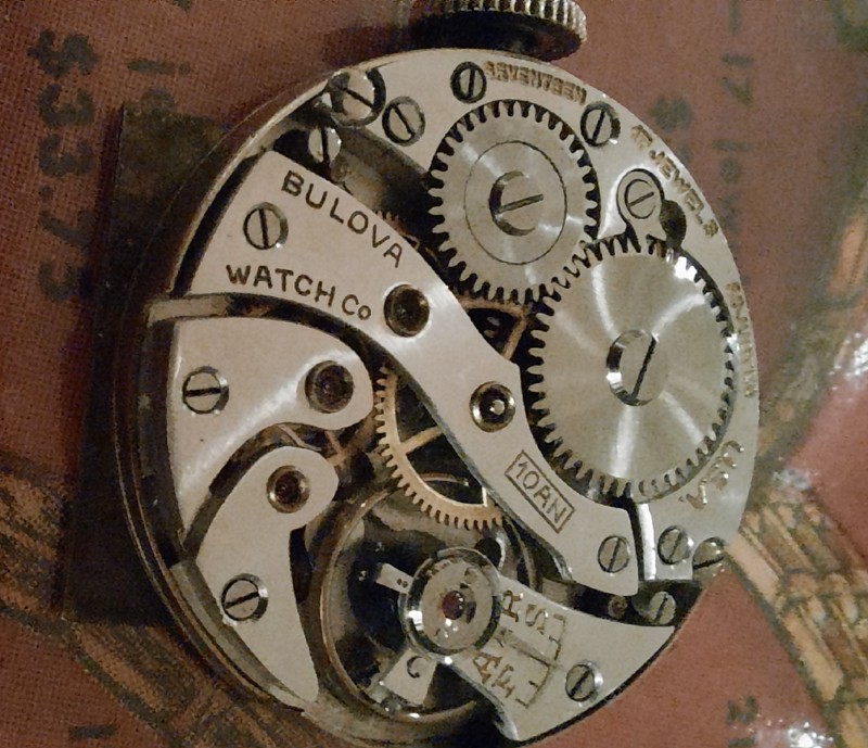 1937 Bulova Lone Eagle 10AN movement