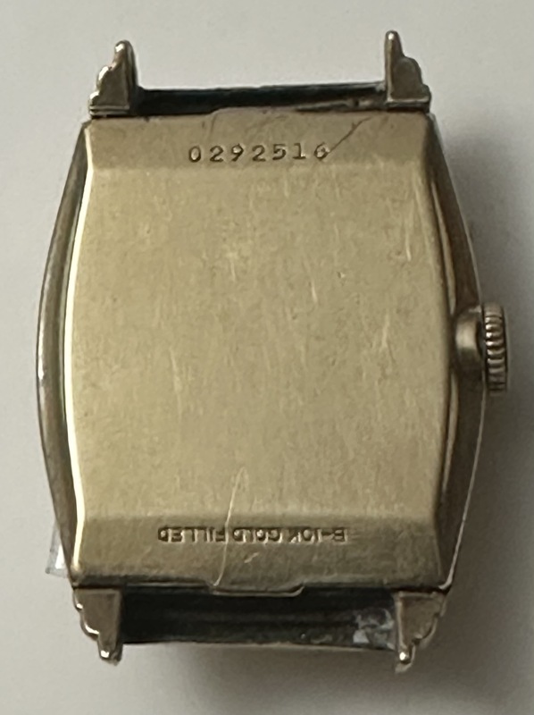 1940 Bulova Emperor maybe case back