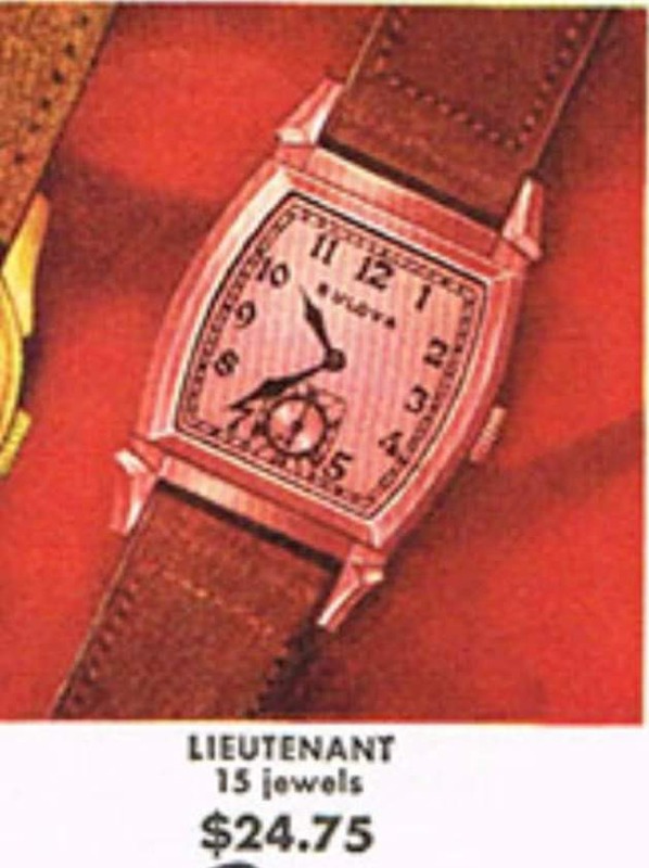 1941 Bulova Lieutenant ad