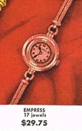 Bulova Watch advert