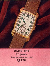 Bulova Watch advert