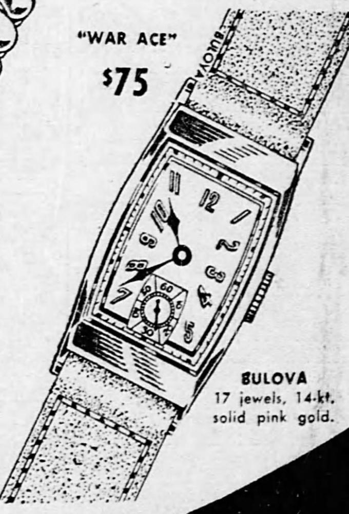 Bulova Watch advert