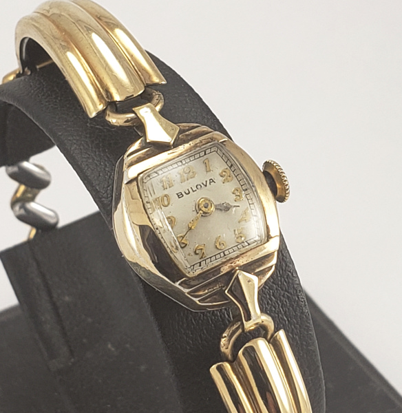 1944 Bulova Goddess of Time Left