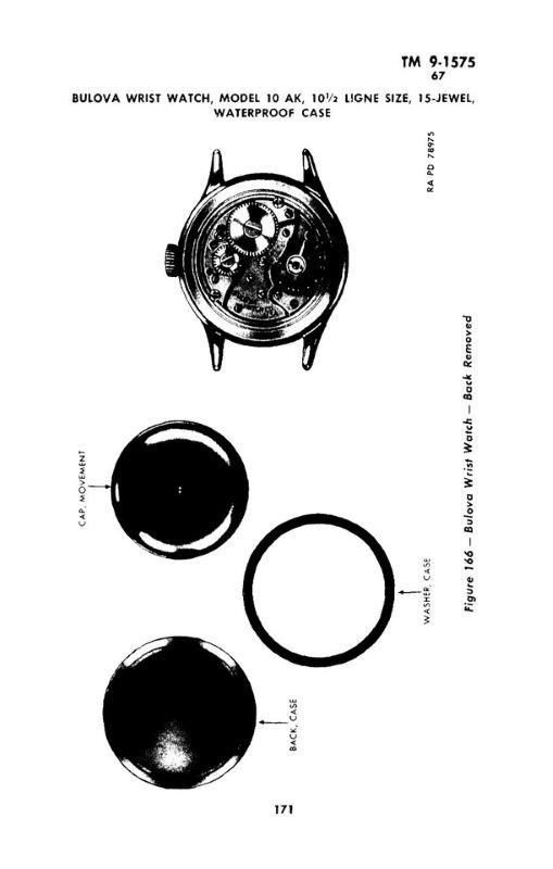 1945 Bulova Military issue 10AK