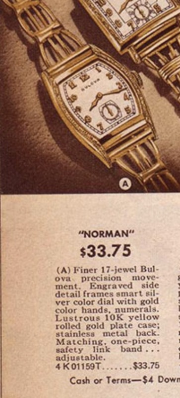 1946 Bulova Norman ad