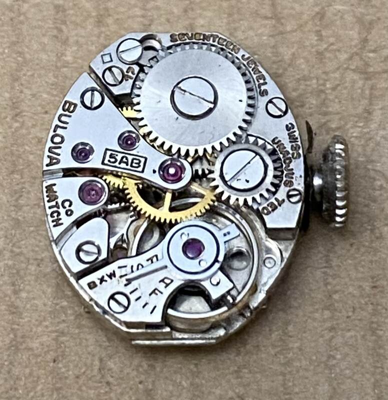 1946 Bulova Shirley 5AB movement