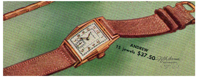 Bulova Watch advert