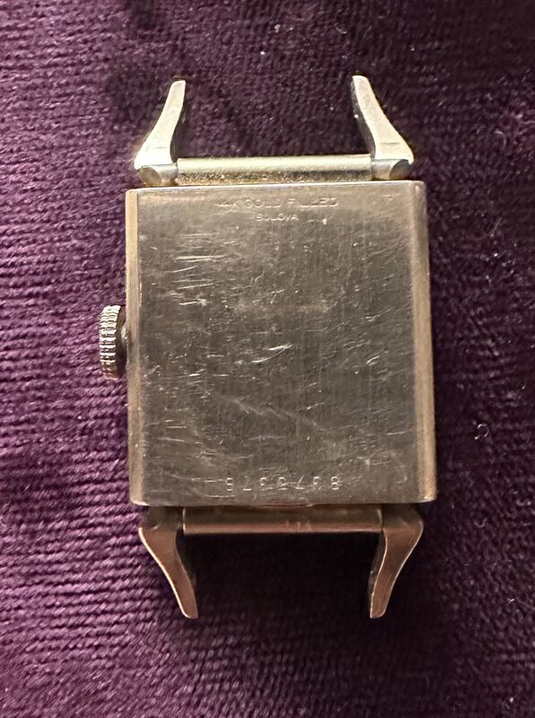 1948 Bulova Conrad case back