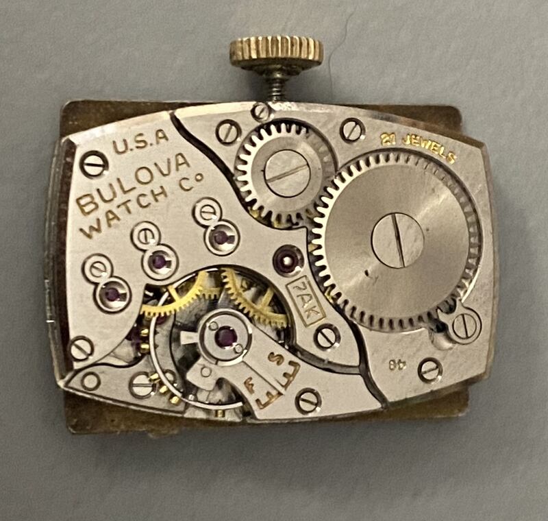 1948 Bulova His Excellency “UU” 7AK movement