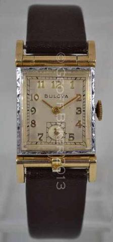 Geoffrey Baker 1950 Bulova Photo watch white yellow 12 1 2013
