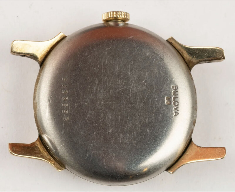 1950 Bulova Windsor case back