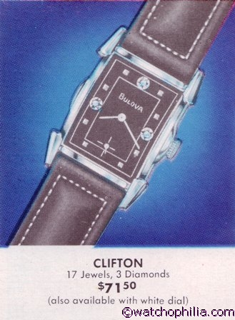 Bulova Watch advert