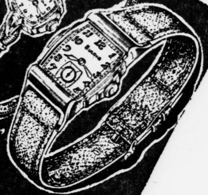 Bulova Watch advert