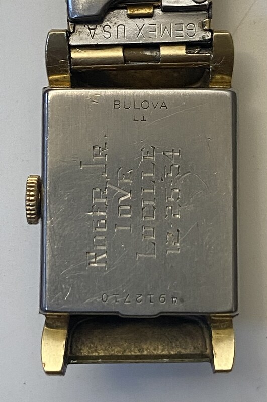 1951 Beau Brummell case back SN 4912710