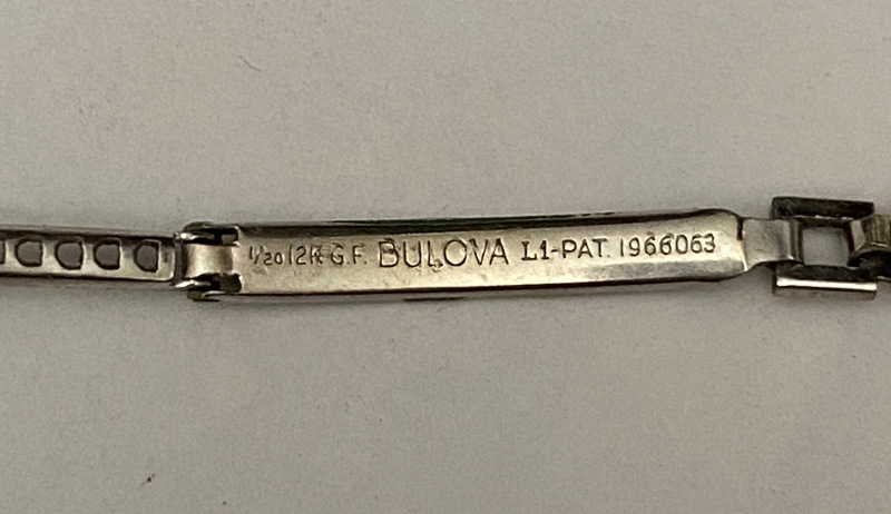 1951 Bulova Miss America “C” snake chain band