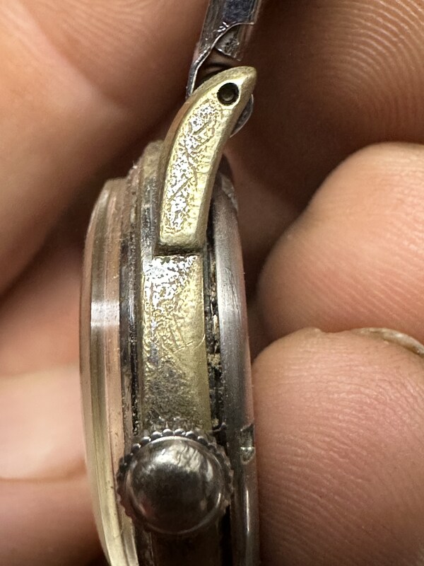 1951 Bulova Watertite case plating