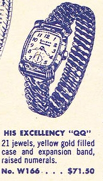 Bulova His Excellency "QQ"