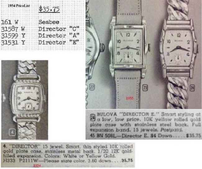1951 Director "A" - Ad
