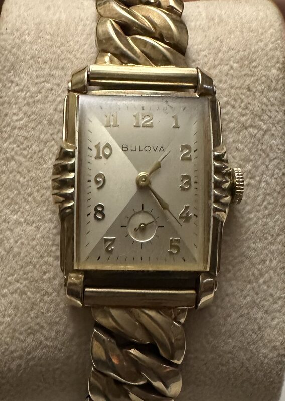 1953 Bulova President dial