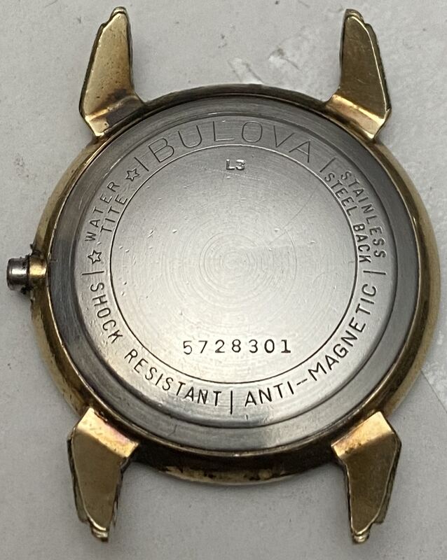 1953 Bulova Sea King “A” case back