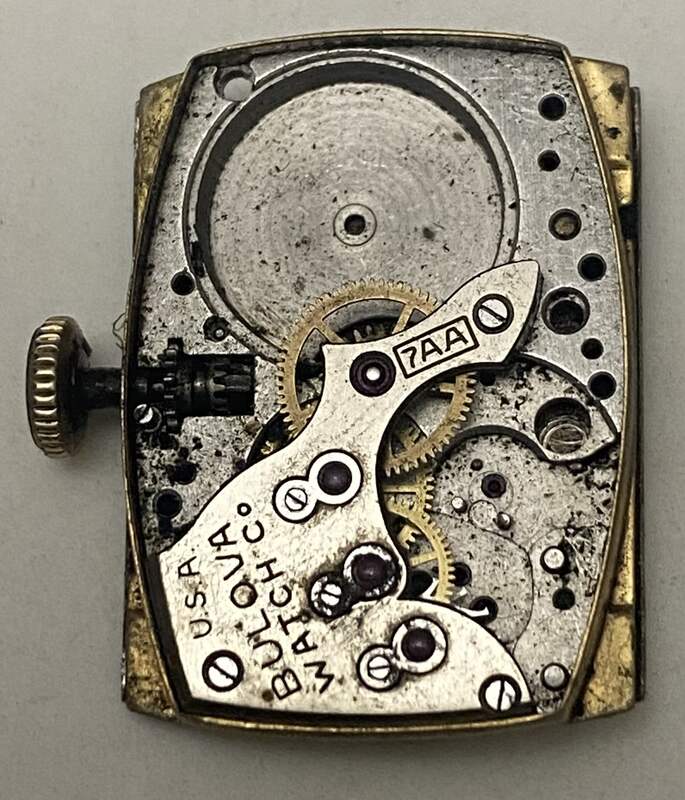 1953 Bulova Warwick 7AA movement