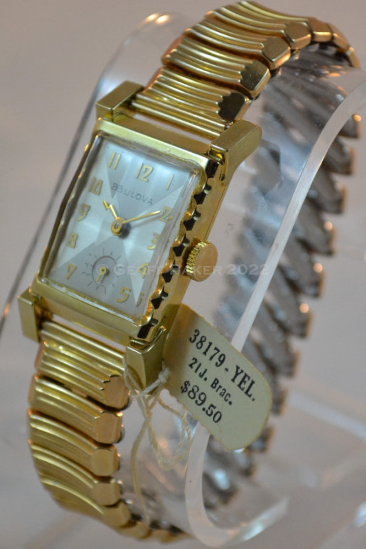 Geoffrey Baker 1954 Bulova 38179-Y watch 3 4 9 2022