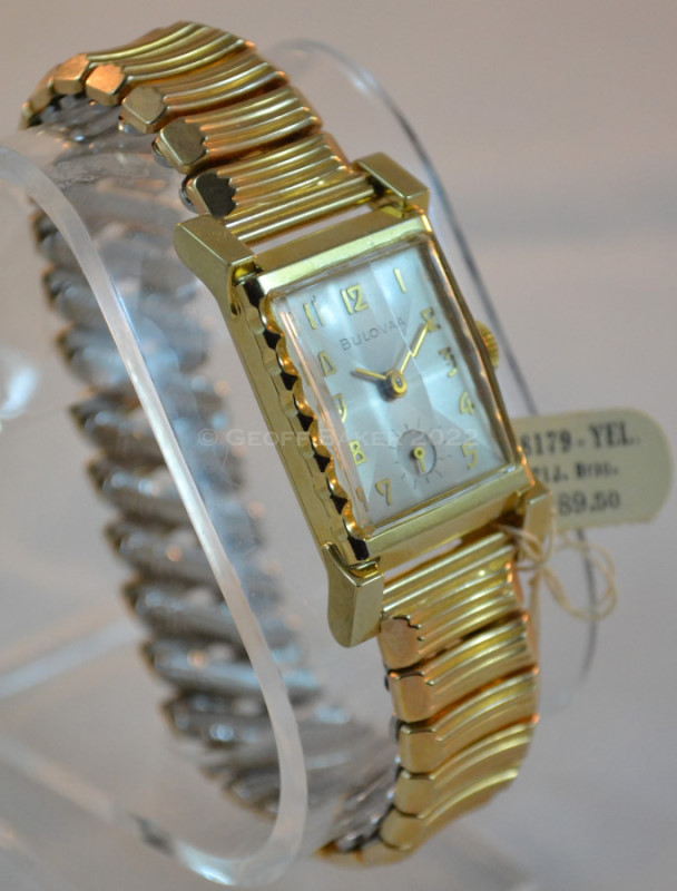 Geoffrey Baker 1954 Bulova 38179-Y watch 2 4 9 2022