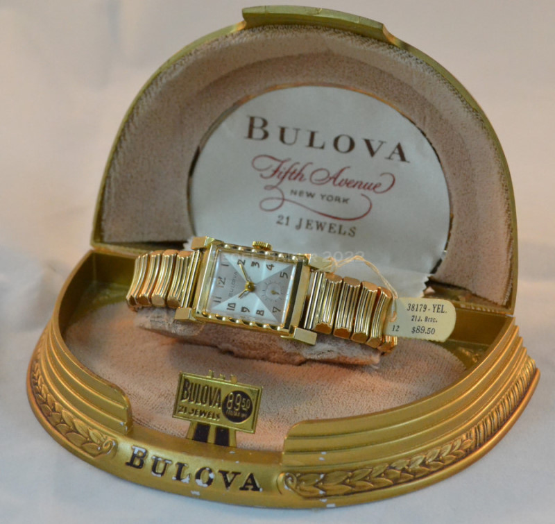 Geoffrey Baker 1954 Bulova 38179-Y watch 5 4 9 2022