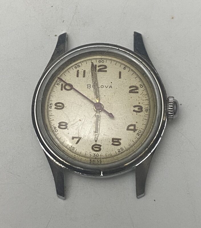 1954 Bulova Seabee dial