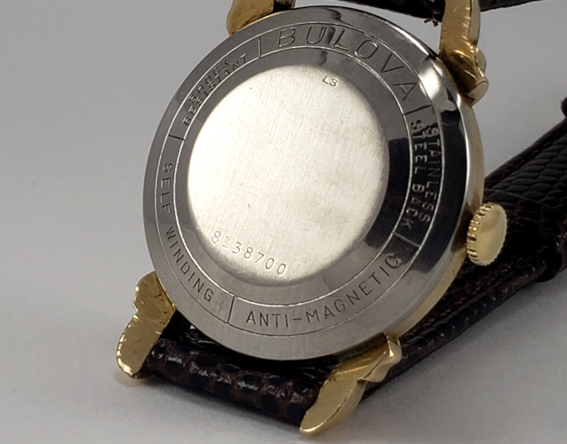 1954 Bulova Thayer Back