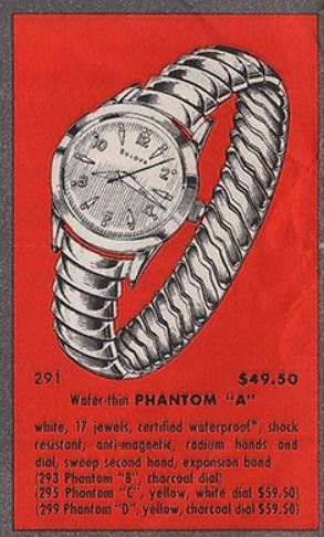 Bulova Watch advert