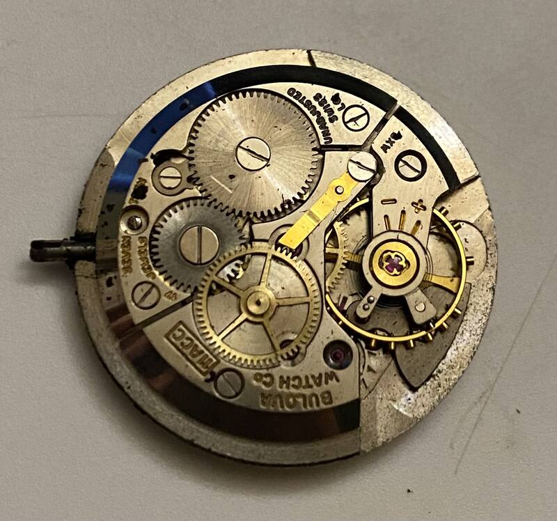 1956 Bulova Navigator movement