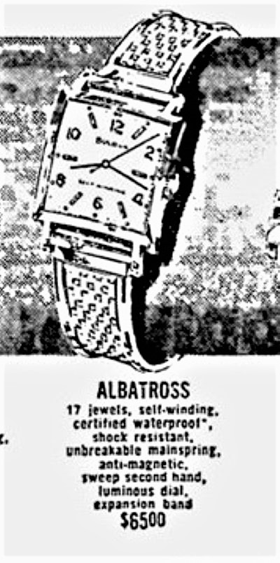 Bulova Watch advert