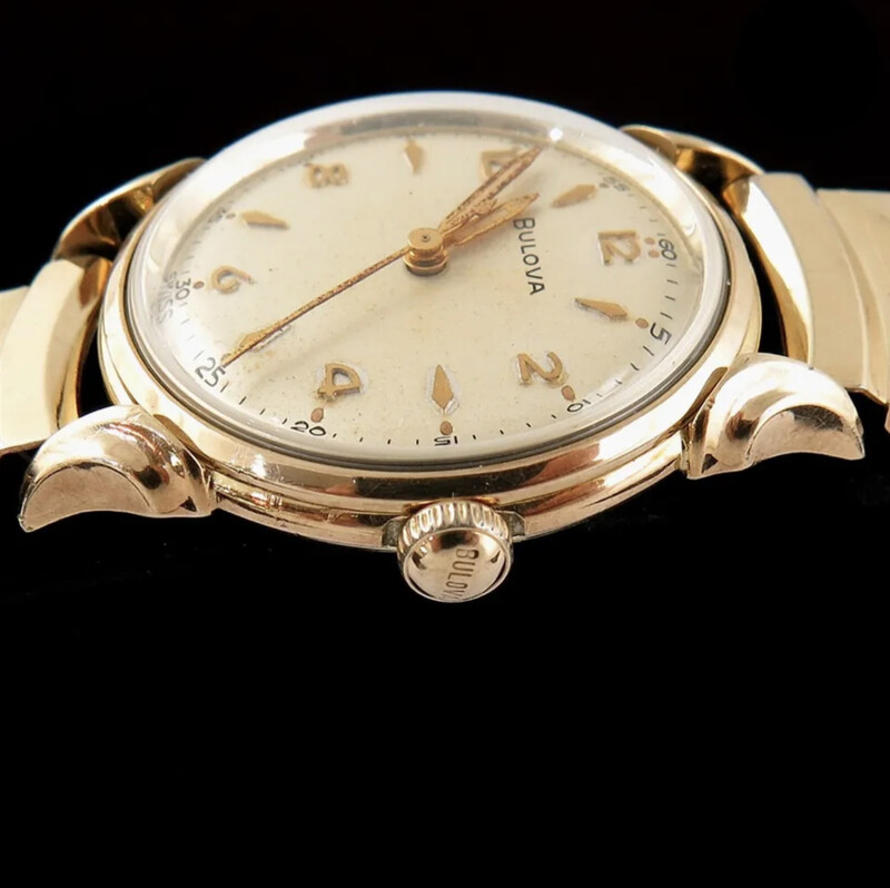 1957 Bulova Commodore dial 2