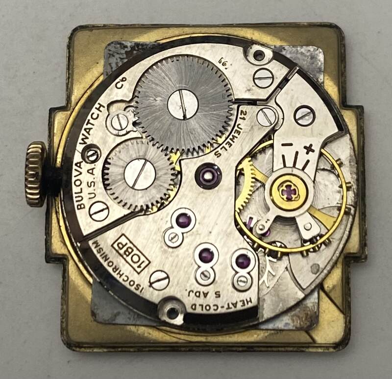 1958 Bulova Princeton “A” 10BP movement