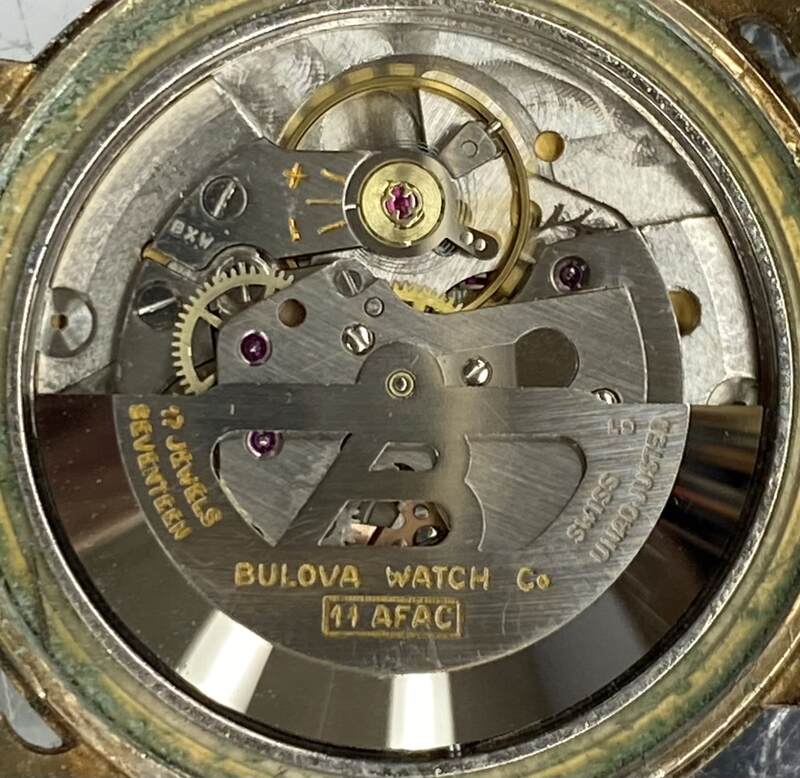 1959 Bulova Sun Clipper L9 11AFAC movement