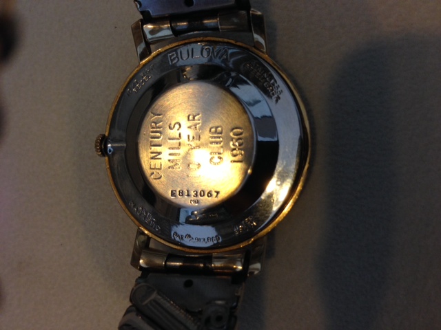 Bulova watch