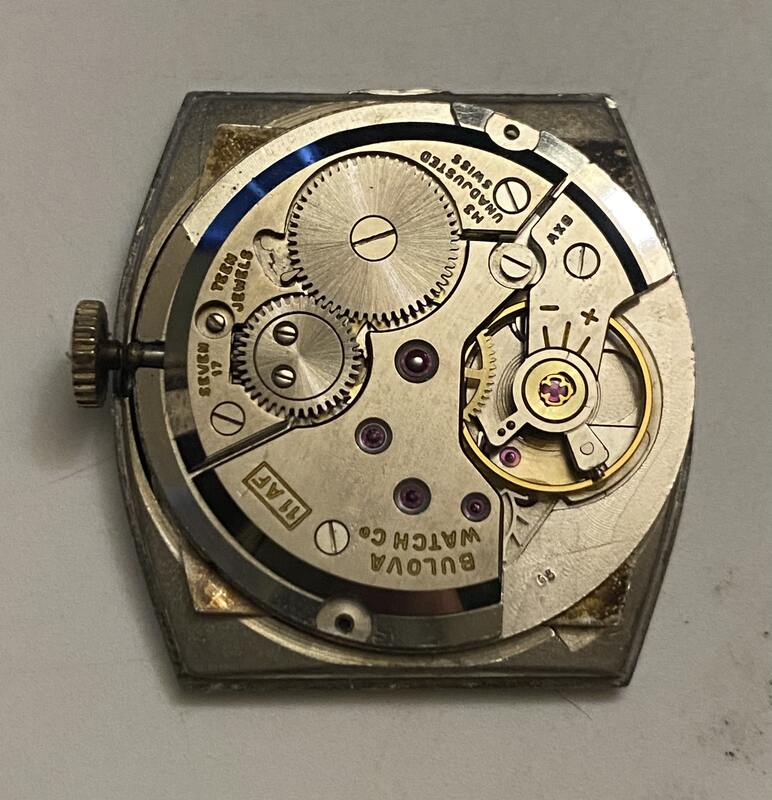 1963 Bulova Minute Man movement