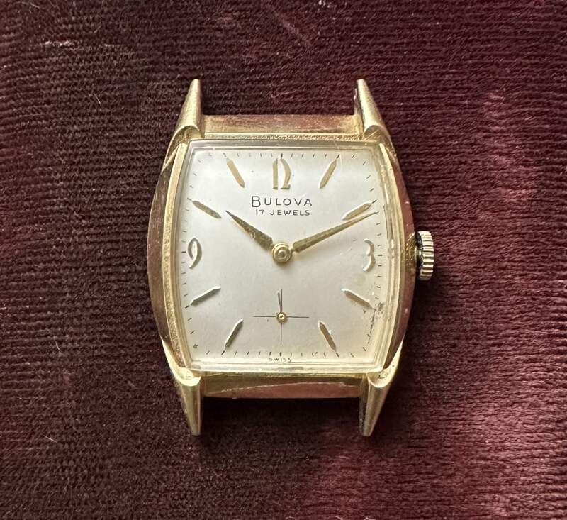 1963 Bulova Minute Man dial