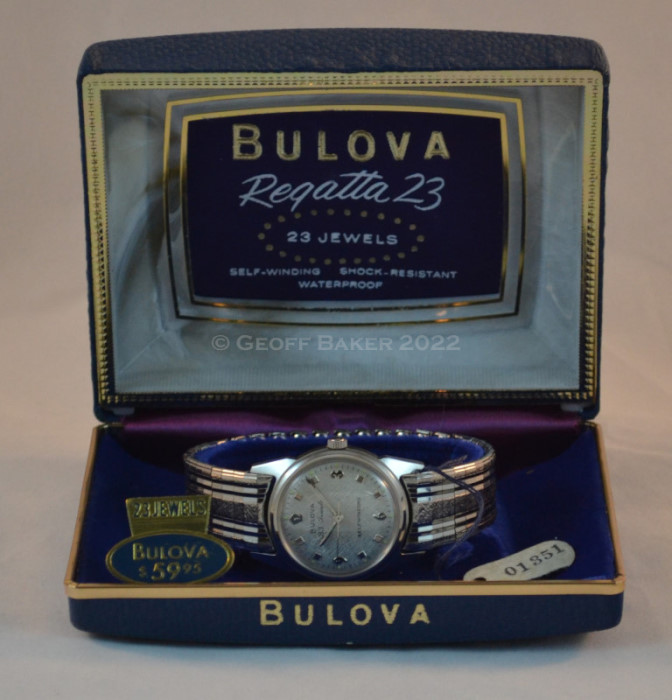 Geoffrey Baker 1964 Bulova Regatta 23 AW 4 10 3 2022