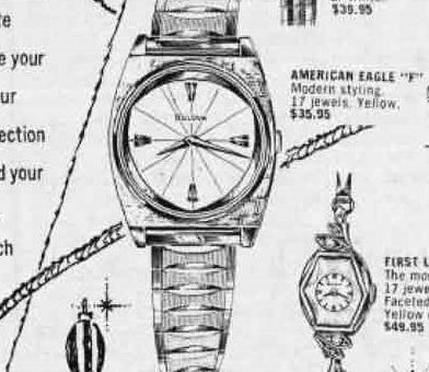 Bulova Watch advert