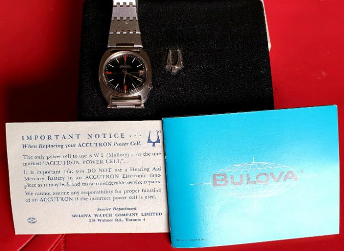 1968 Bulova watch