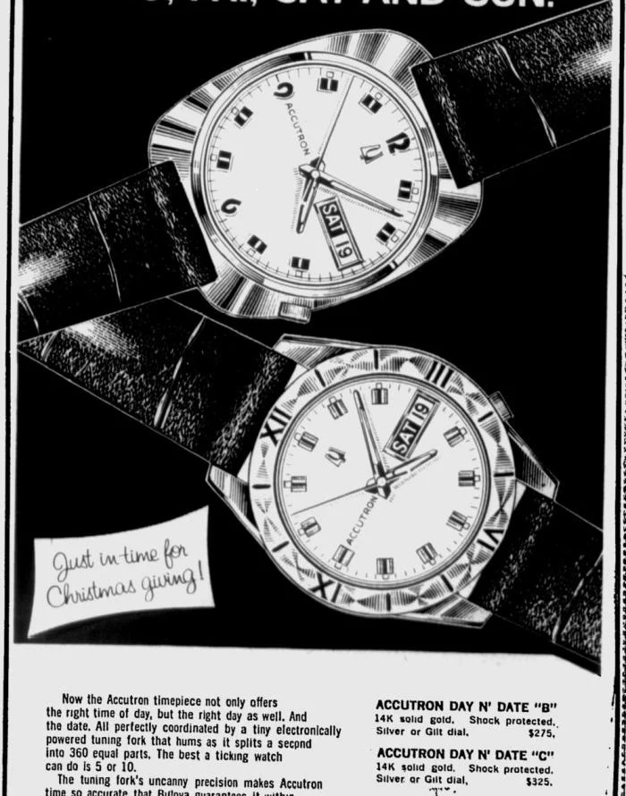 69 Accutron Day & Date C Ad