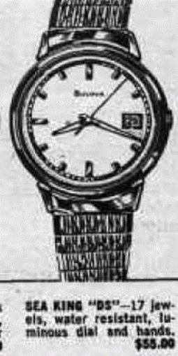 Bulova Watch advert