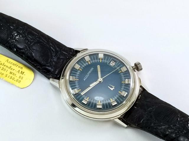 1970 Accutron Calendar AM 